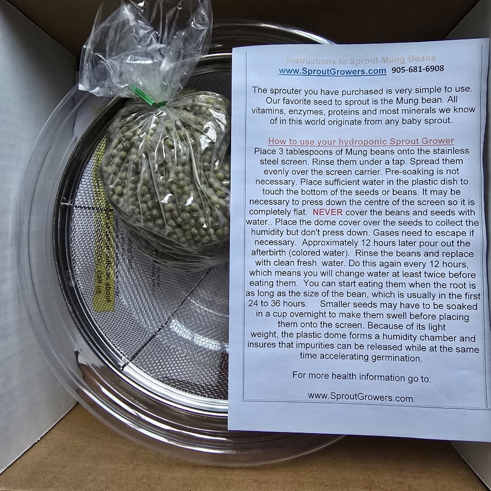 NWT Healthy Sprout Grower